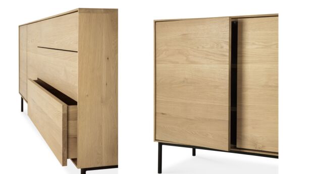 Chêne Buffet Whitebird 180 x 45cm Ethnicraft 3