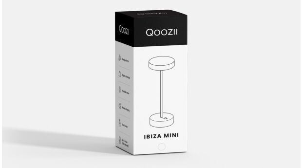 Qoozii Ibiza Mini Goud Designlamp - Draadloos 2