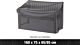 AeroCover Gartenbank Schutzhülle 160x75xH65/85cm