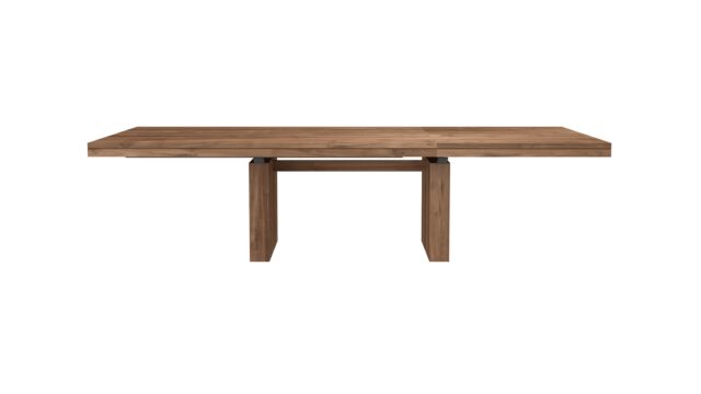 Teak Double extendable dining table 200-300 x 100cm Ethnicraft