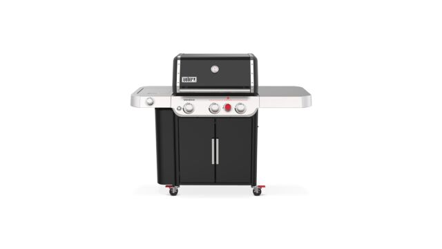 Genesis E-335 Black With Enameled Cast Iron Grill Grate + Sear Burner