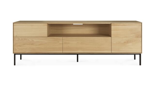 Chêne Meuble TV Whitebird 180 x 45cm Ethnicraft