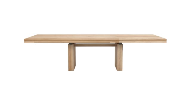 Eichenholz Double ausziehbarer Tisch 200-300 x 100cm Ethnicraft