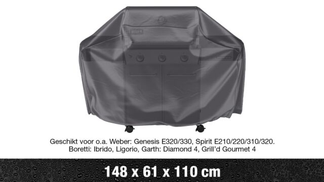 AeroCover BBQ-Abdeckung für Gasgrill, groß