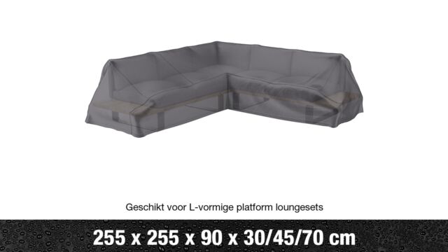 AeroCover Lounge set cover Platform set 255x255xH30/45/70cm