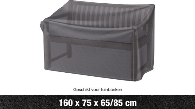 AeroCover Garden bench cover 160x75xH65/85cm