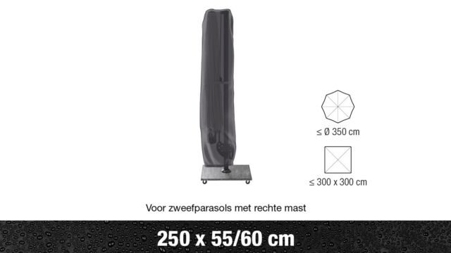 AeroCover Sonnenschirmabdeckung Schwimmender Sonnenschirm  250x55/60cm