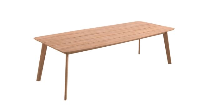 Teak Garden Table Mykanos 280cm x 115cm x H76cm