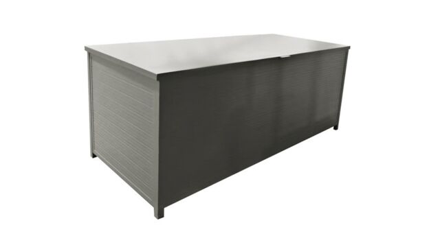 Boîte à Oreiller Alu Roma en Lin 170cm x 88cm x H85cm