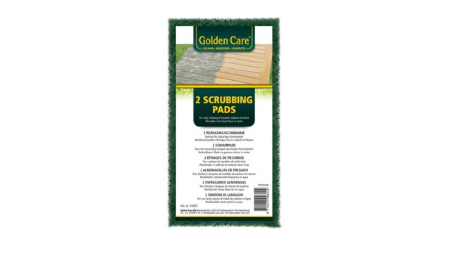 Éponges Nettoyantes Vertes S/2 Golden Care