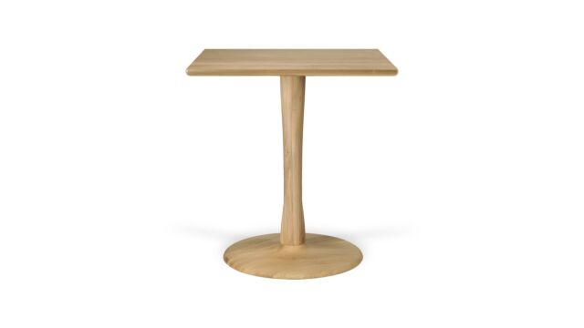 Oak Torsion dining table 70 x 70cm Ethnicraft