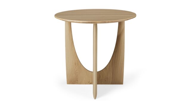 Eichenholz Geometric Beistelltisch 51 x 51cm Ethnicraft