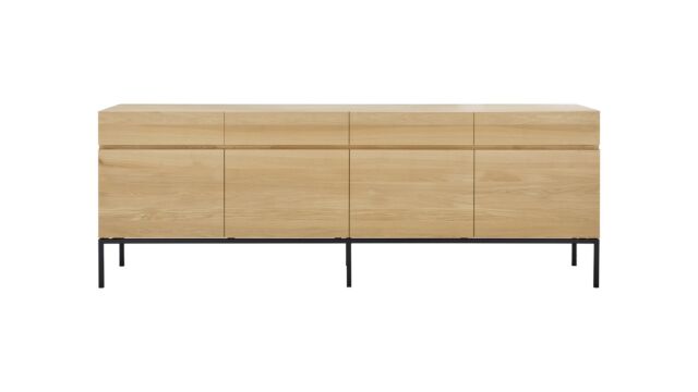 Oak Ligna sideboard 220 x 45cm Ethnicraft