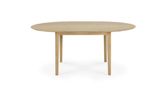 Eichenholz Bok ausziehbarer Tisch 129-179 x 129cm Ethnicraft