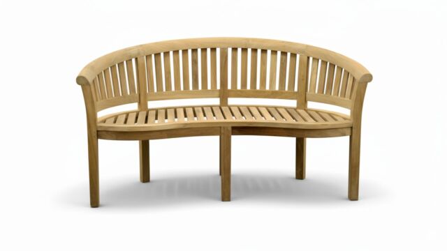 Gartenbank Bananenbankarm 8 cm 160 x 87 x 75 cm – Diamond Collection