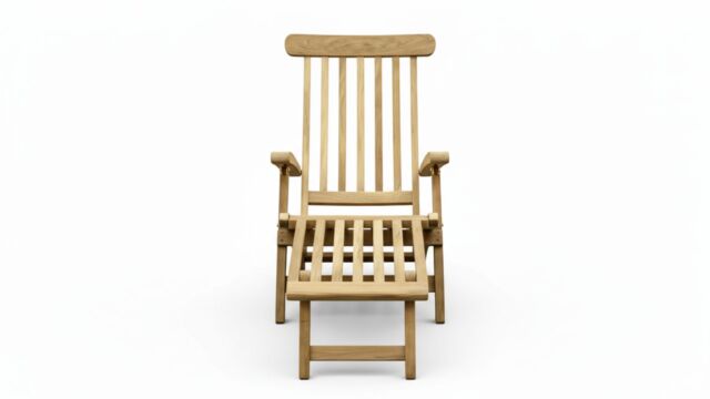 Ligbed Deckchair Classic Steamer 153 x 100 x 61cm Diamond Collection