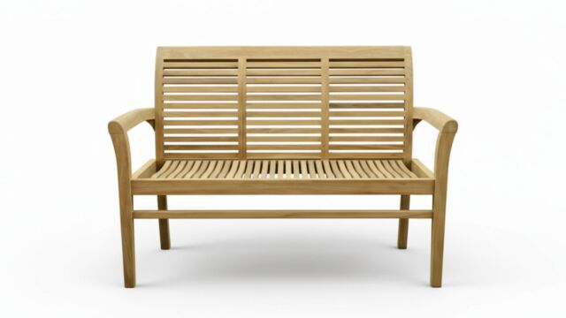 Tuinbank Ergonomisch 3-Zit Stapelbaar 145 x 93 x 63cm - Diamond Collection