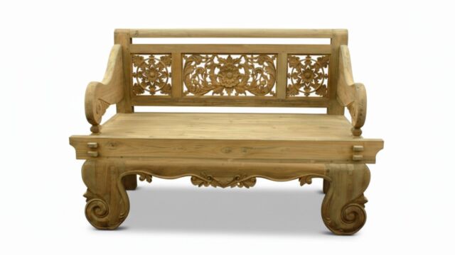 Tuinbank Rustiek 2-Zit Zware Uitvoering 155 x 68 x H97cm - Diamond Collection 