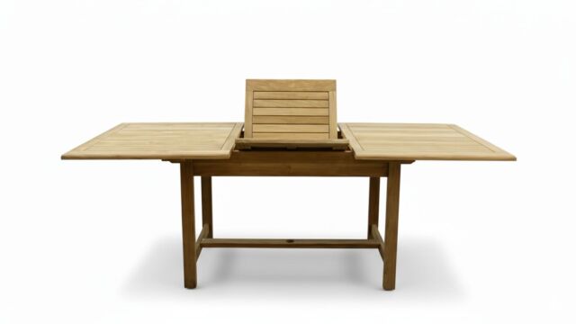 Tuintafel Uitschuifbaar Rechthoek Latten 5cm 160 x 210 x 105 - Diamond Collection