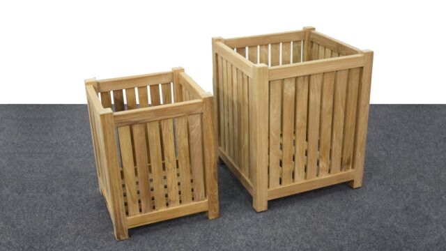 Planter Set of 2 pieces 55 x 55 x H65cm - Diamond Collection