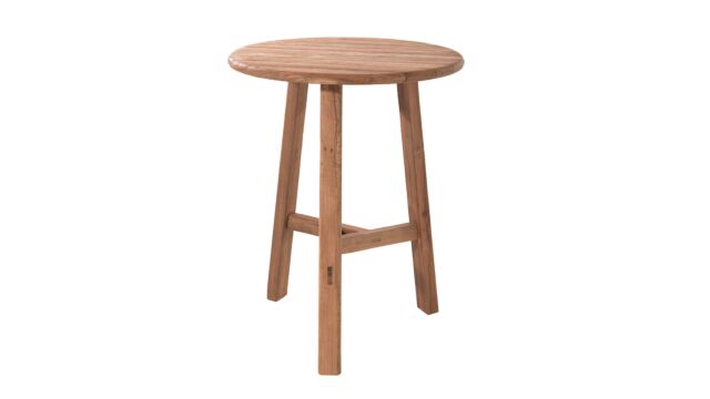 Teak-Bartisch Ribero Dia 90 cm x H106 cm – Recup Erosi Teak