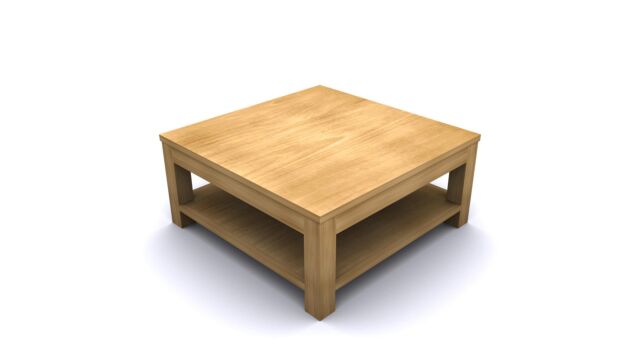 Coffee table Double Top 100 x 100cm P8 Diamond Collection