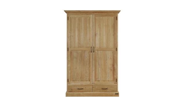 Armoire classique 2 portes et 2 tiroirs Collection Classic-Line Diamond