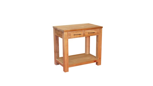 Console Murale Classique Double Plateau avec 2 Tiroirs 100cm x 50cm P8 Double Plateau Diamond Collection