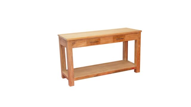 Console murale Classique Double Plateau avec 2 Tiroirs 160cm x 50cm P8 Double Plateau Collection Diamond