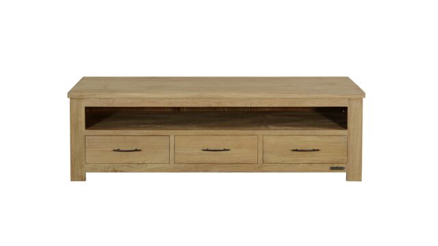 Meuble TV Paula 160cm avec 3 tiroirs - Collection Diamond