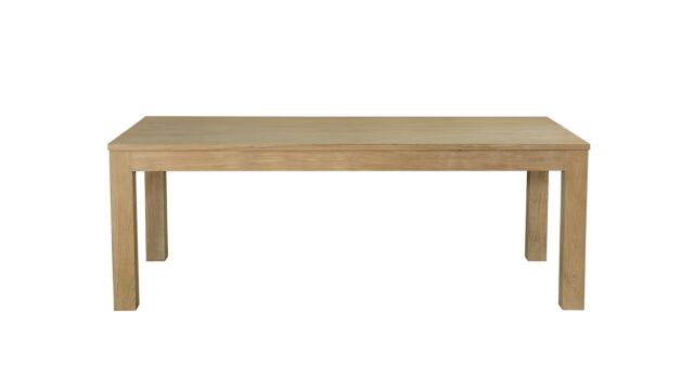 Teak Interieurtafel Uitschuifbaar 220 - 320 x 100cm x H78cm Zware Constructie - HP