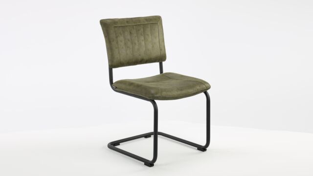 Interieurstoel Jax Softyl Olive - Poten Zwart