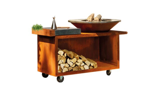 Ofyr Island+ Corten 100 Pro Ceramic Dark Gray und Airflowplate
