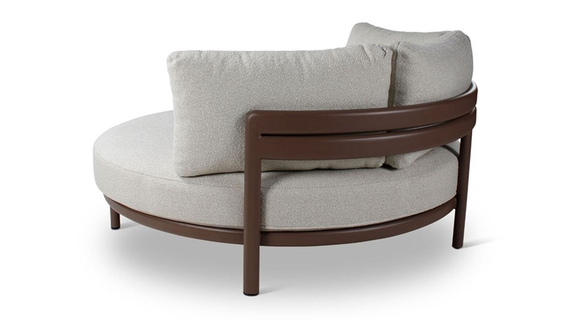 Cobana Loveseat Aluminum Frame Chocolate - Teddy Seat and Back Cushion - Cover Included Cobana Loveseat Aluminum Frame Chocolate - Teddy Seat and Back Cushion - Cover Included
