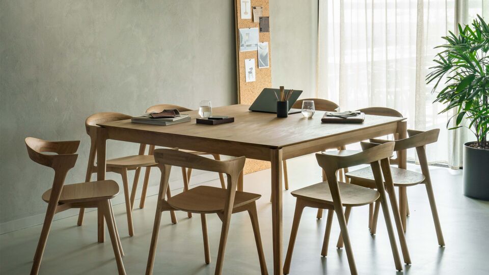 Oak Bok interieurtafel 145x145cm Ethnicraft